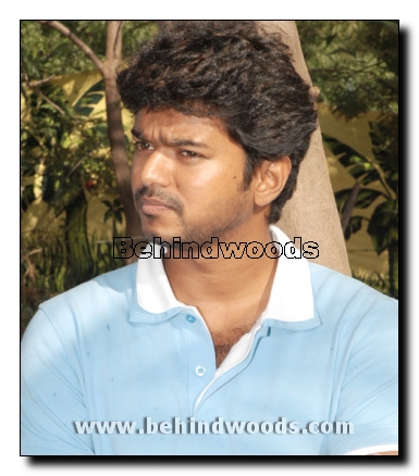 Vijay at Hyderabad